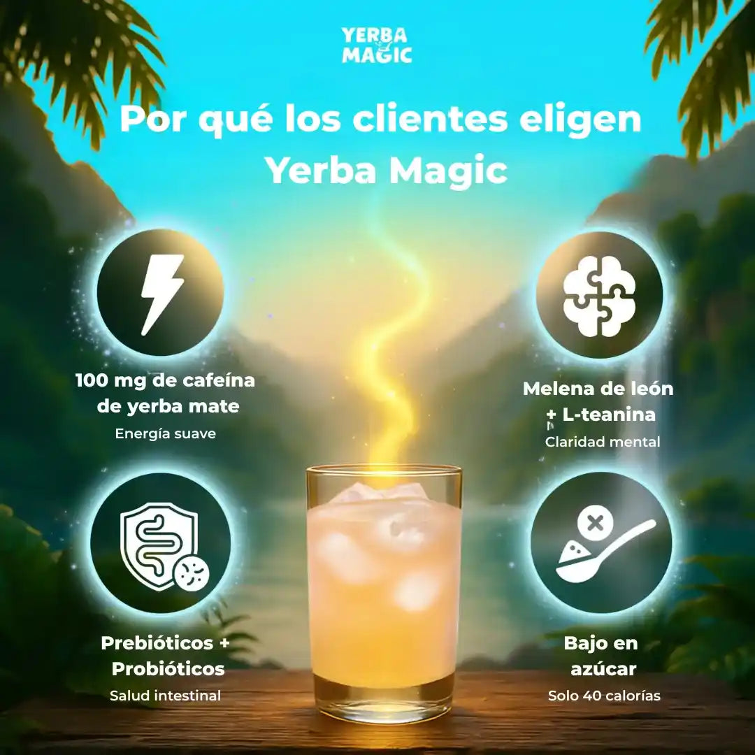 Yerba Magic Sabor Mango 🌿⚡(330 Gramos)