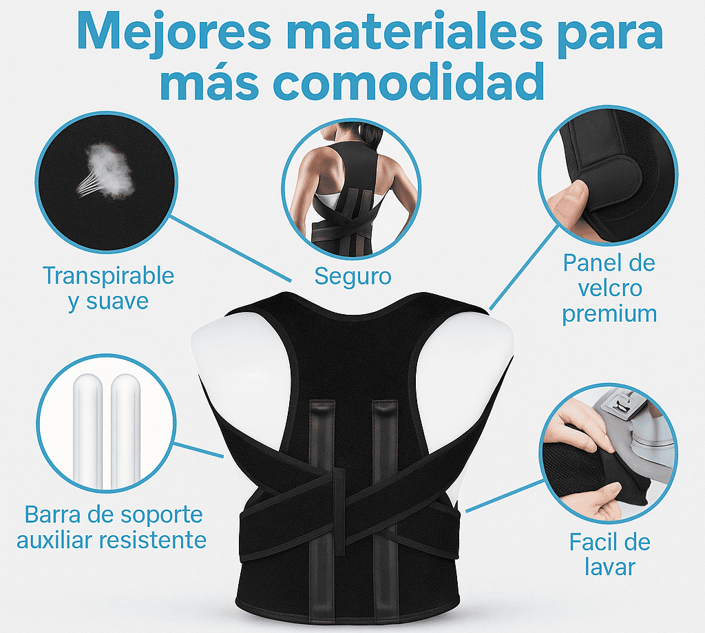 PostureTech®️💖(Chaleco corrector de postura + Masajeador GRATIS