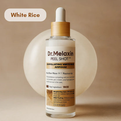Dr. Melaxin Peel Shot™💎🧴 - Exfoliante de Arroz (Kit 2 en 1)