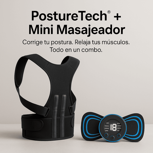 PostureTech®️💖(Chaleco corrector de postura + Masajeador GRATIS