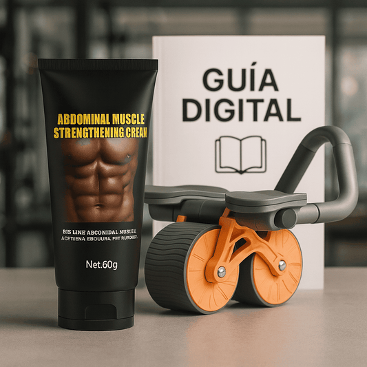 Kit Doble Impacto: AB Roller PRO ®️ 🏋️‍♂️ + Crema adelgazante
