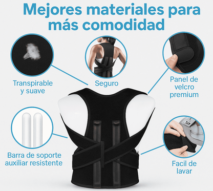 PostureTech®️💖(Chaleco corrector de postura + Masajeador GRATIS