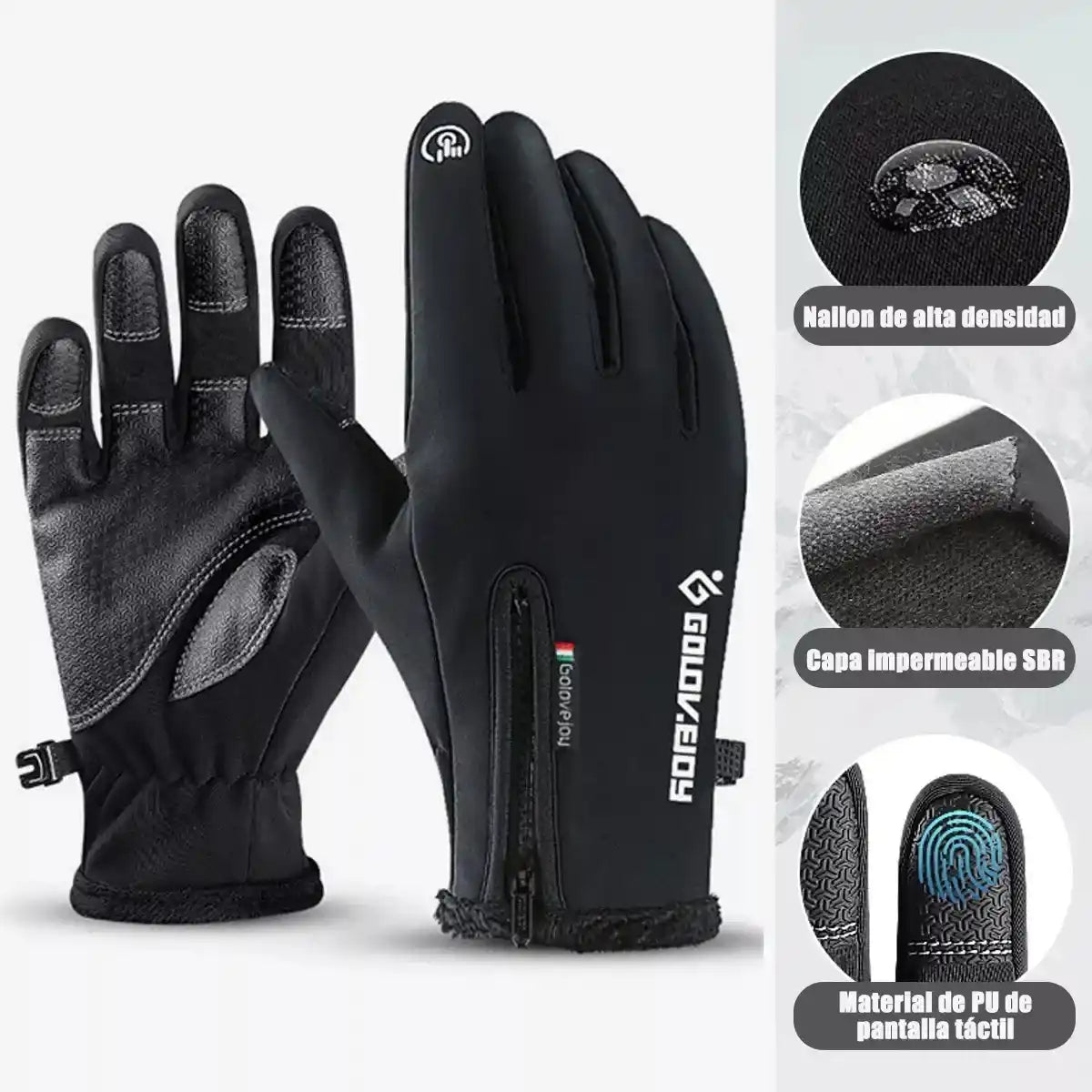 Guantes Invierno TouchPro 🧤❄️