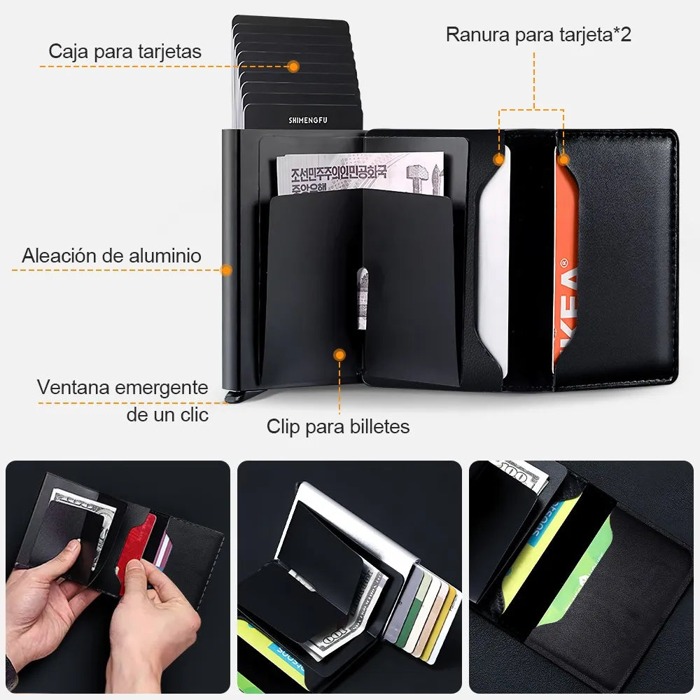 Cartera Con Protección  RFID 🧳💵