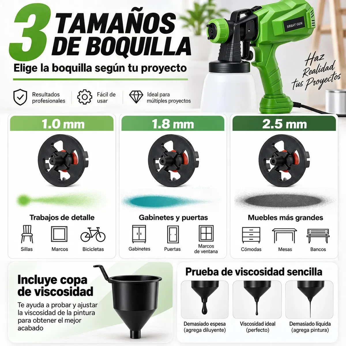 PintaPro 🎨⚡ Pistola Eléctrica para Pintar