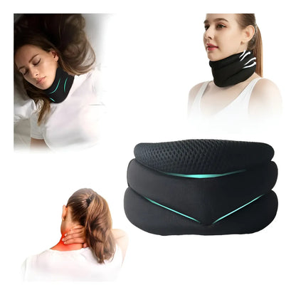 CerviNube ☁️💤 · Soporte Cervical Ergonómico de Espuma Suave