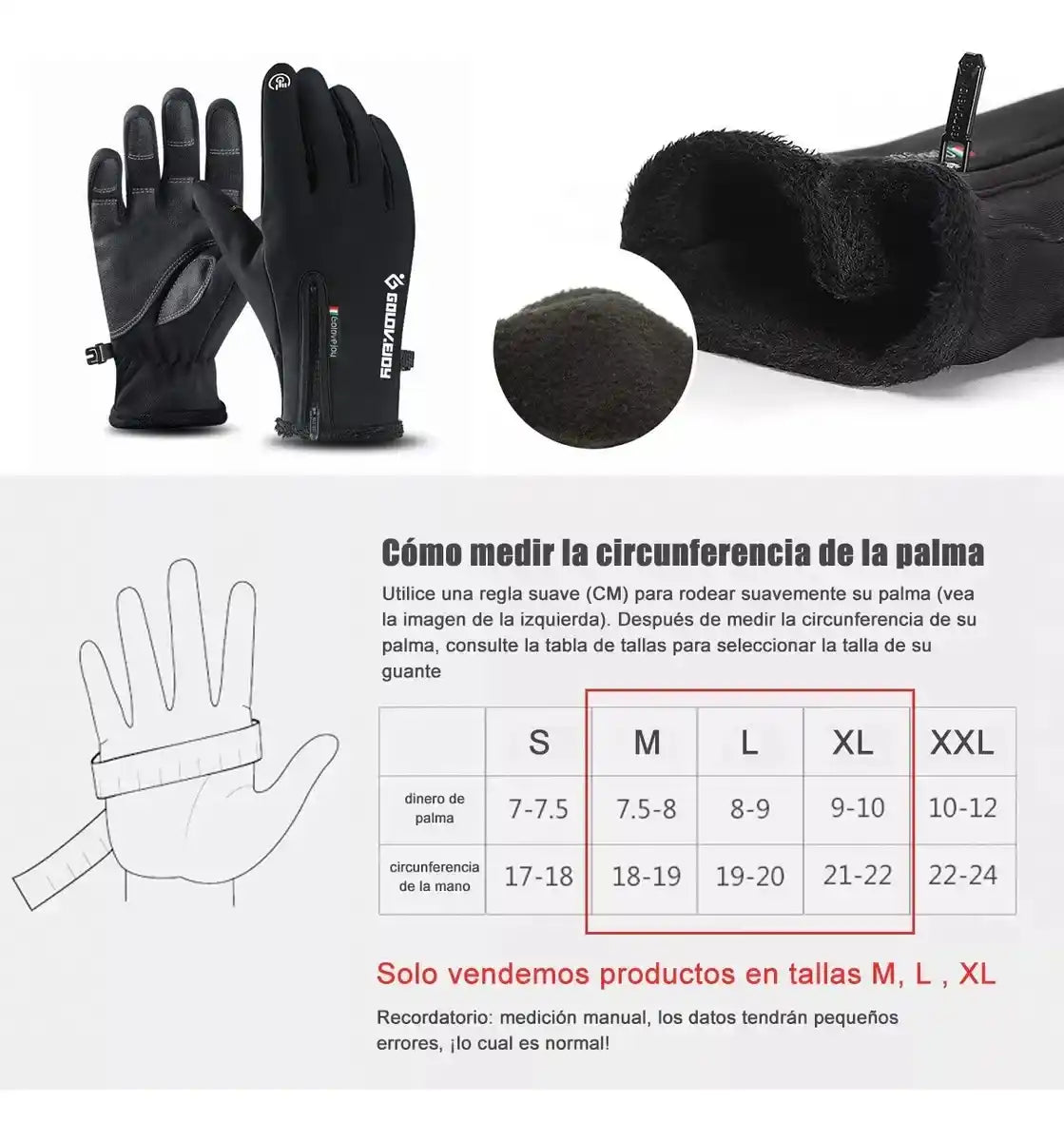 Guantes Invierno TouchPro 🧤❄️