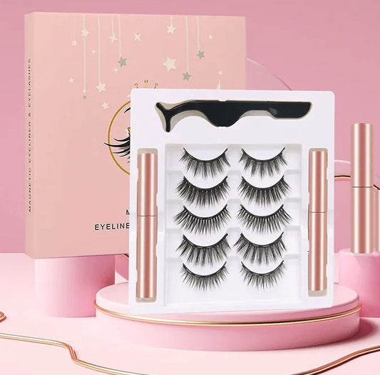 GlamExpress 💄(Kit De Pestañas Magnéticas)