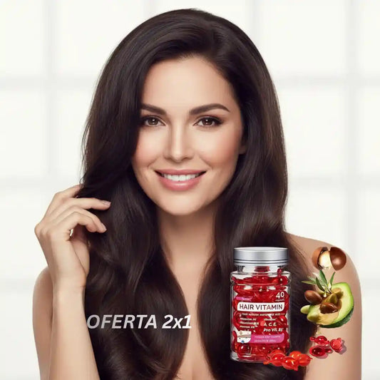 VitamiHair Premium 🥇💆‍♀️(Vitaminas capsulas para cabello 2x1)