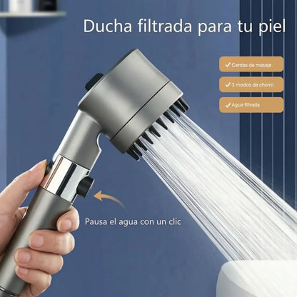 Regadera AquaPiel ducha filtrada para tu piel