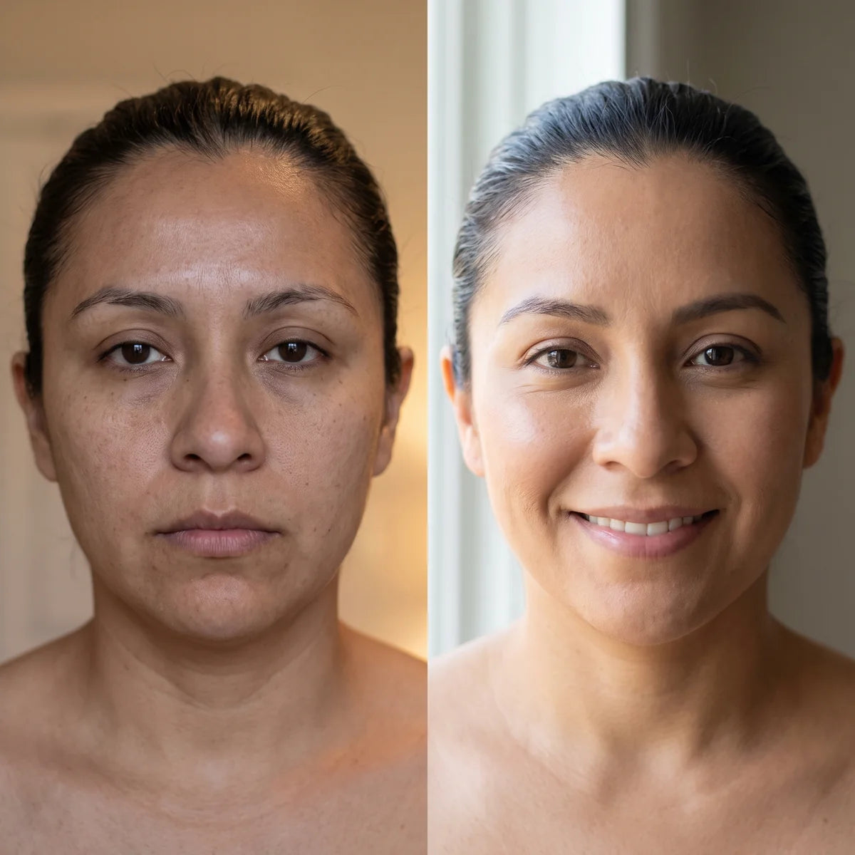 Dr. Melaxin Peel Shot - Antes y después