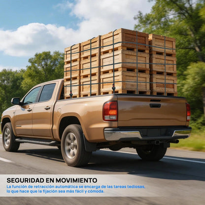 EslingaPro 635 🔧 — Eslinga Retráctil con Trinquete Automático