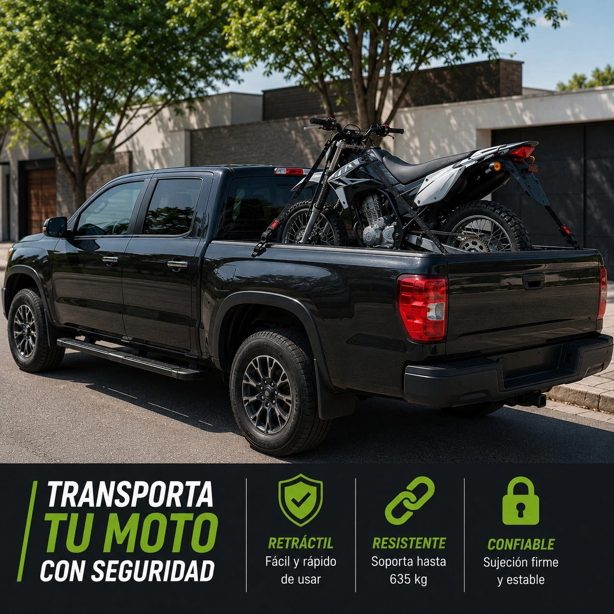 EslingaPro 635 🔧 — Eslinga Retráctil con Trinquete Automático