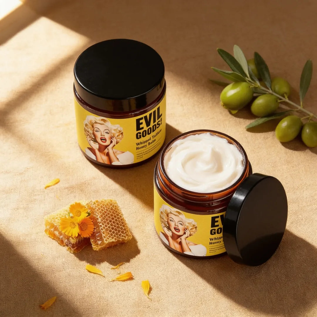 Bálsamo Evil Goods 🙌 Manos y Cutículas — Sebo de Res + Miel de Manuka (2×1)