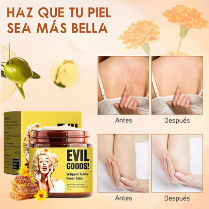 Bálsamo Evil Goods 🐄✨(2x1) — Sebo de Res + Miel de Manuka Premium