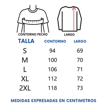 Guía de tallas - Escudo Solar 3en1
