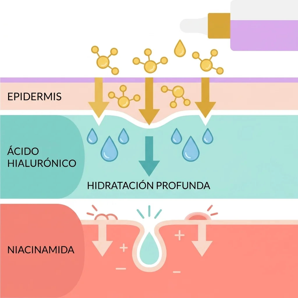 Como actua el aceite en la piel