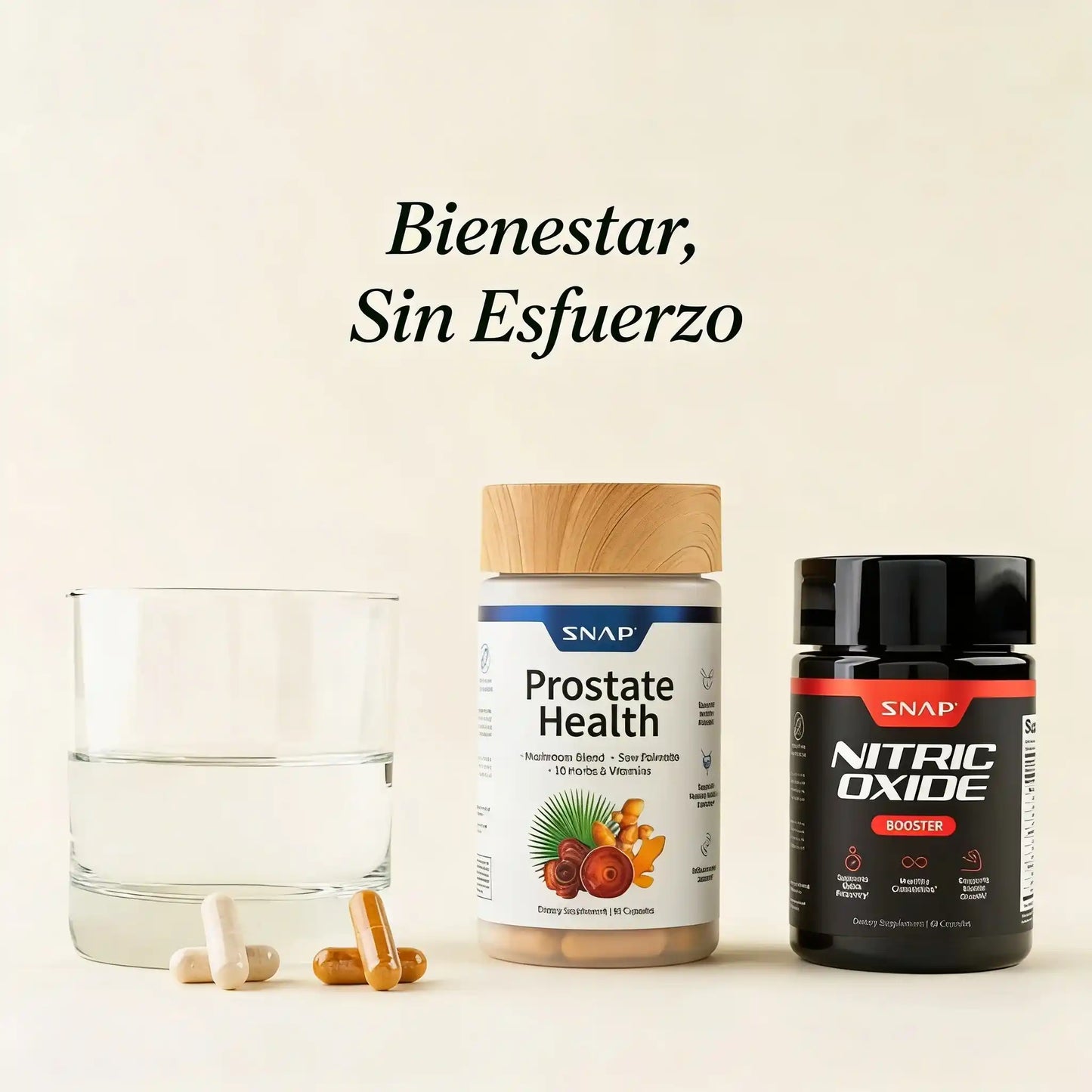 💪🔋 Snap 2 Pack: Energía y Salud Prostática