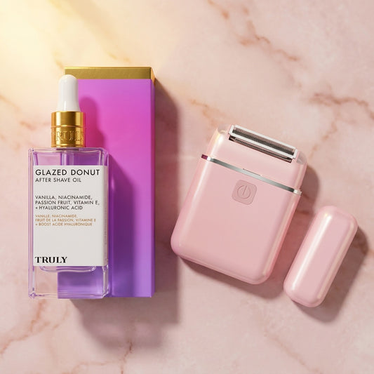Aceite Truly Glazed Donut 🧴💧 + Depiladora Eléctrica (Gratis 🎁)