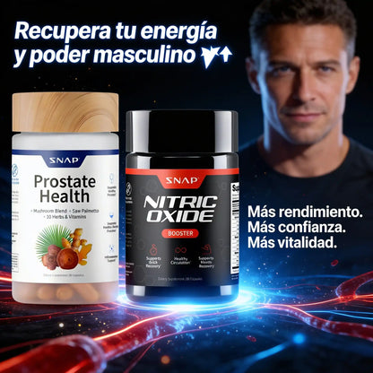 💪🔋 Snap 2 Pack: Energía y Salud Prostática